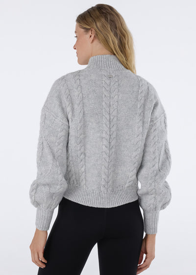 Hi Low Cable Sweater | Tops > Sweaters & Hoodies | Tavi – Tavi Active