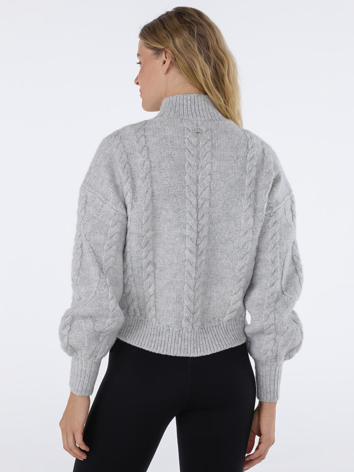 Hi Low Cable Sweater | Tops > Sweaters & Hoodies | Tavi – Tavi Active