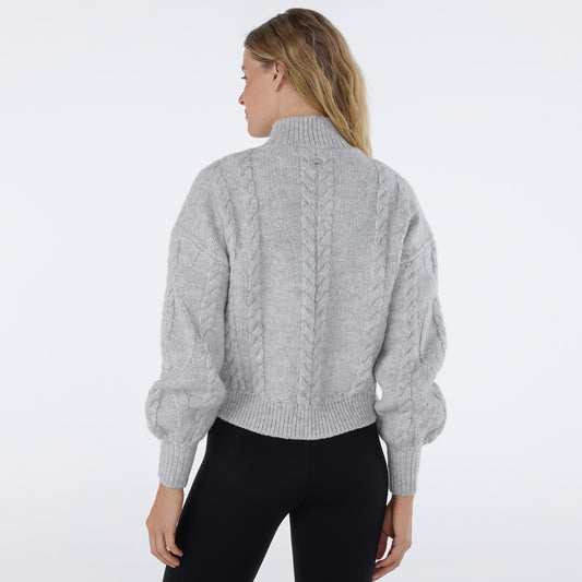 Hi Low Cable Sweater | Tops > Sweaters & Hoodies | Tavi – Tavi Active