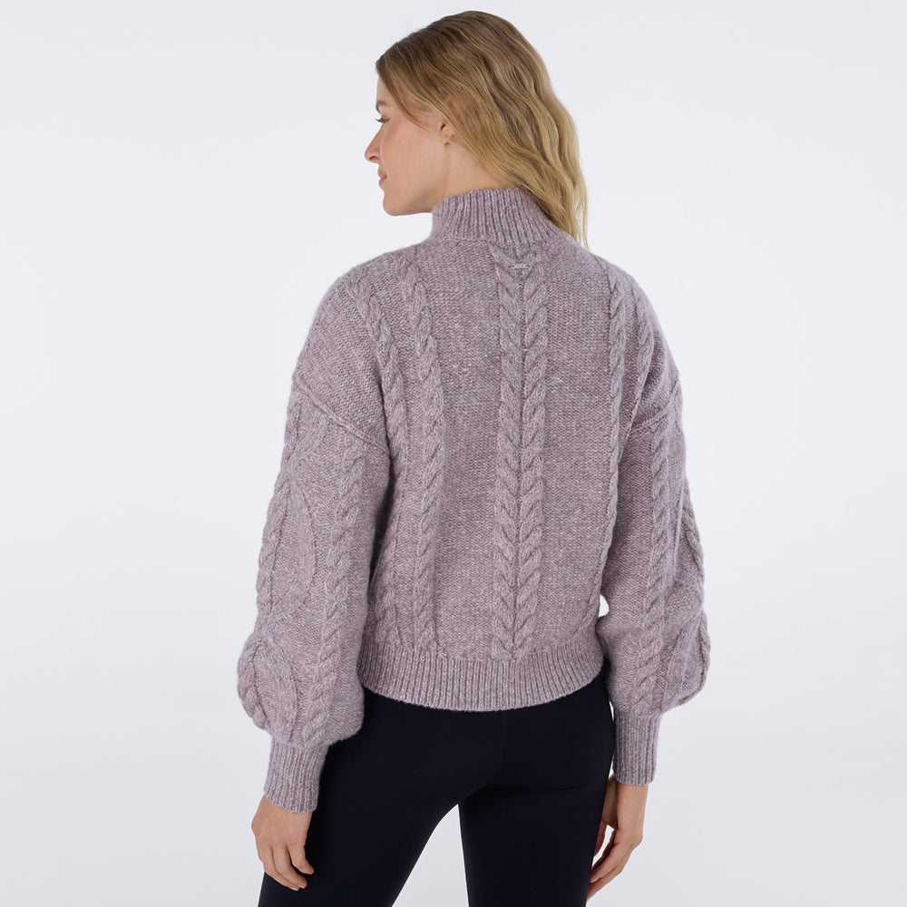 Hi Low Cable Sweater | Tops > Sweaters & Hoodies | Tavi – Tavi Active