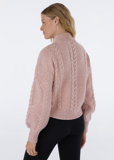 Hi Low Cable Sweater | Tops > Sweaters & Hoodies | Tavi – Tavi Active