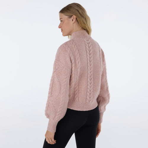 Hi Low Cable Sweater | Tops > Sweaters & Hoodies | Tavi – Tavi Active