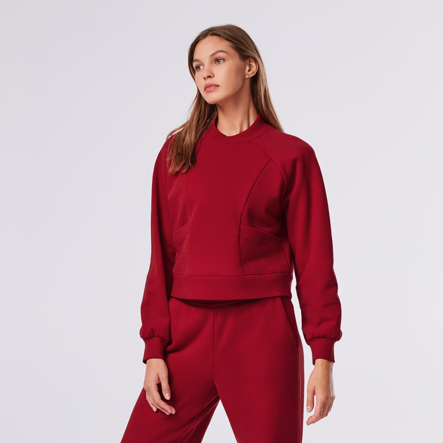 Group High Collar Sweatshirt