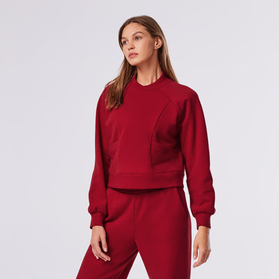 High Collar Sweatshirt | Tops > Sweaters & Hoodies | Tavi – Tavi Active