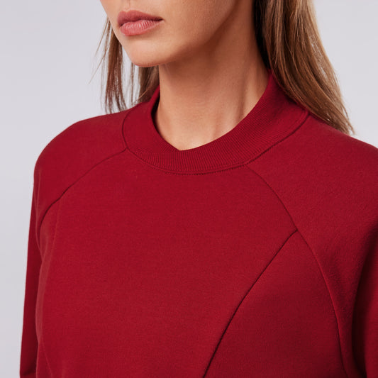 High Collar Sweatshirt | Tops > Sweaters & Hoodies | Tavi – Tavi Active