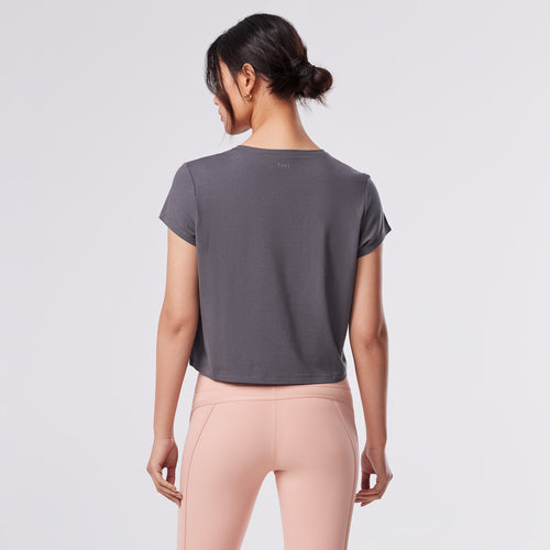 Relaxed Cap Sleeve Tee | Tops > Short Sleeve | Tavi – Tavi Active