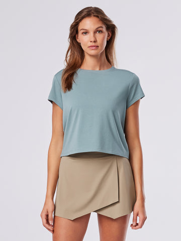 Relaxed Cap Sleeve Tee | Tops > Short Sleeve | Tavi – Tavi Active