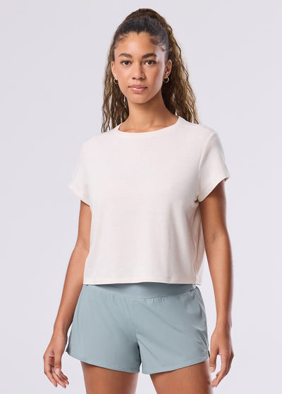 Relaxed Cap Sleeve Tee | Tops > Short Sleeve | Tavi – Tavi Active