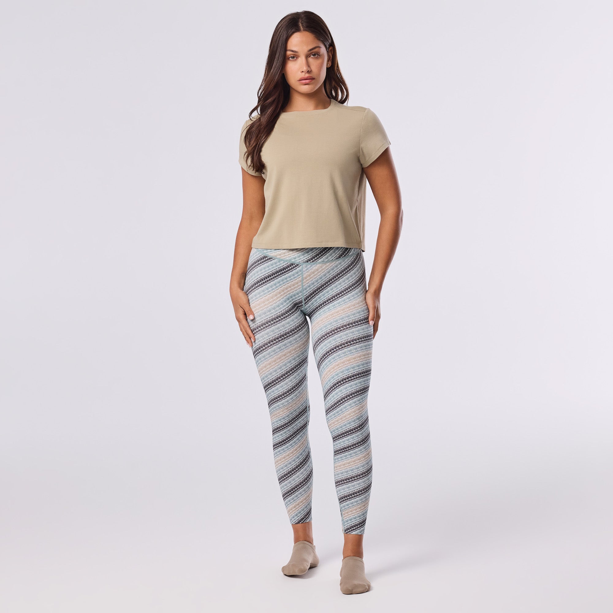 Relaxed Cap Sleeve Tee | Tops > Short Sleeve | Tavi – Tavi Active