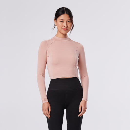Mock Neck Long Sleeve | Tops > Long Sleeve | Tavi – Tavi Active