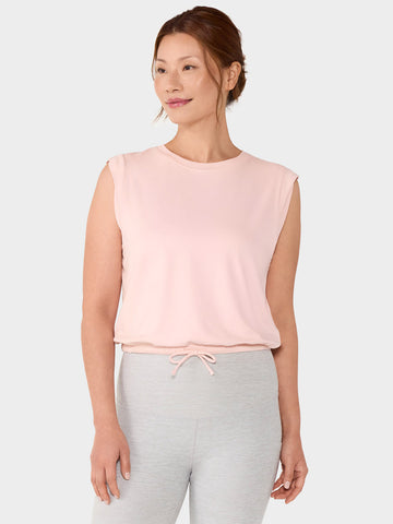 Tavi SoftTec Crop Tie Tee | Tops > Short Sleeve | Tavi – Tavi Active