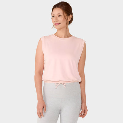 Tavi SoftTec Crop Tie Tee | Tops > Short Sleeve | Tavi – Tavi Active