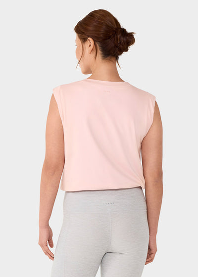 Tavi SoftTec Crop Tie Tee | Tops > Short Sleeve | Tavi – Tavi Active