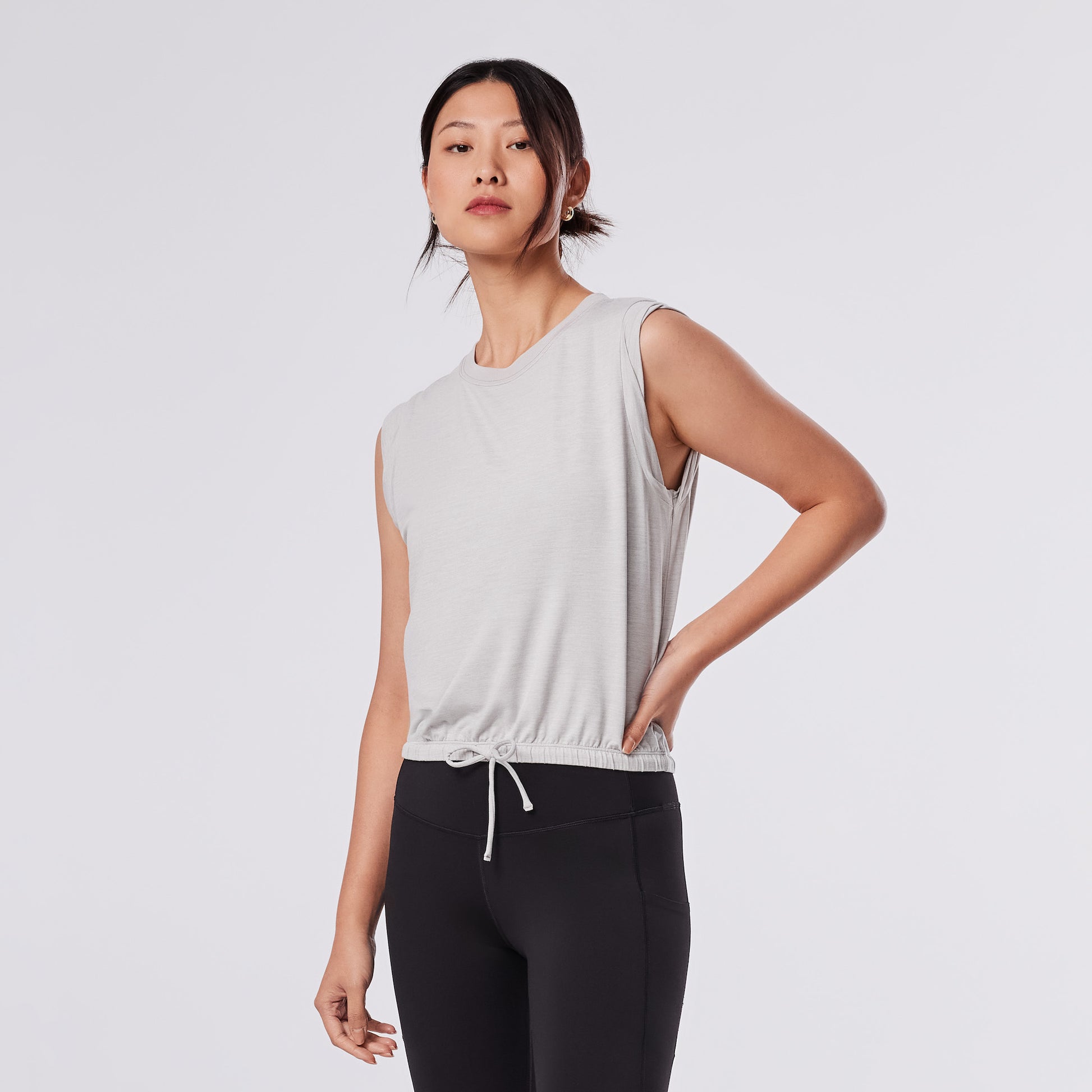 Tavi SoftTec Crop Tie Tee | Tops > Short Sleeve | Tavi – Tavi Active