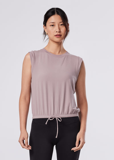 Tavi SoftTec Crop Tie Tee | Tops > Short Sleeve | Tavi – Tavi Active