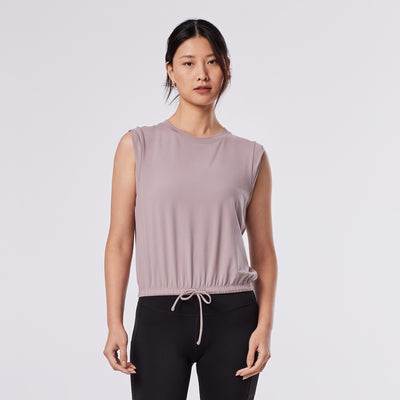 Tavi SoftTec Crop Tie Tee | Tops > Short Sleeve | Tavi – Tavi Active