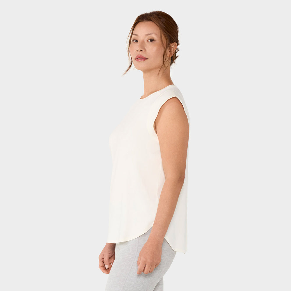 Cap Sleeve Crewneck Tee | Tops > Short Sleeve | Tavi – Tavi Active