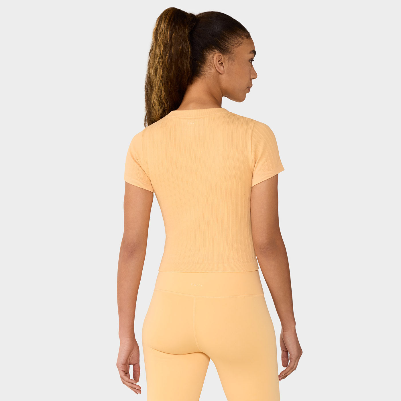 Seamless Rib Tee | Tops > Short Sleeve | Tavi – Tavi Active