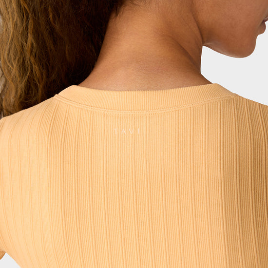 Seamless Rib Tee | Tops > Short Sleeve | Tavi – Tavi Active