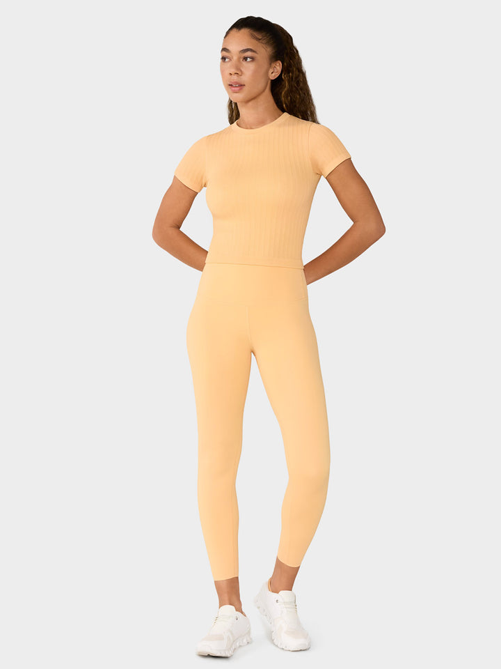 Seamless Rib Tee | Tops > Short Sleeve | Tavi – Tavi Active