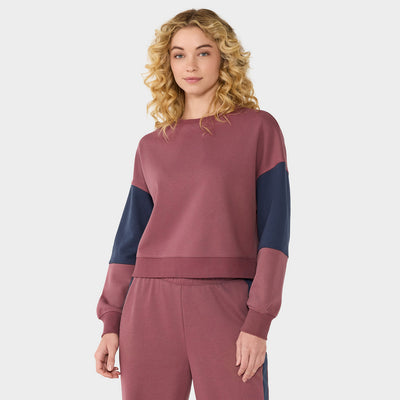 Contrast Terry Sweatshirt | Tops > Sweaters & Hoodies | Tavi – Tavi Active