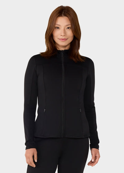 Mock Neck Full Zip Jacket | Tops > Jackets | Tavi – Tavi Active