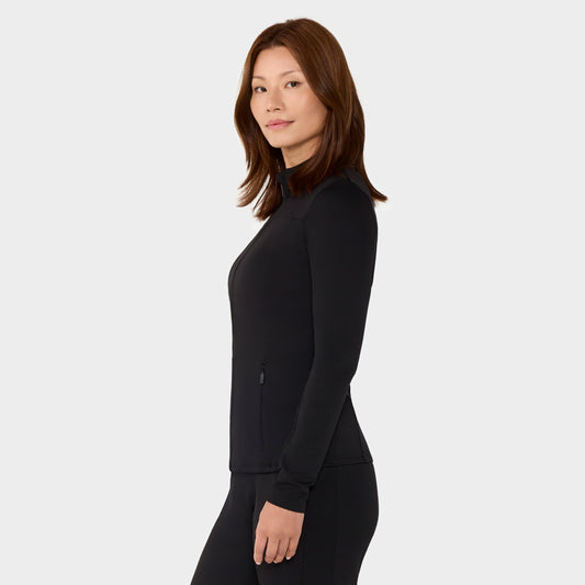 Mock Neck Full Zip Jacket | Tops > Jackets | Tavi – Tavi Active