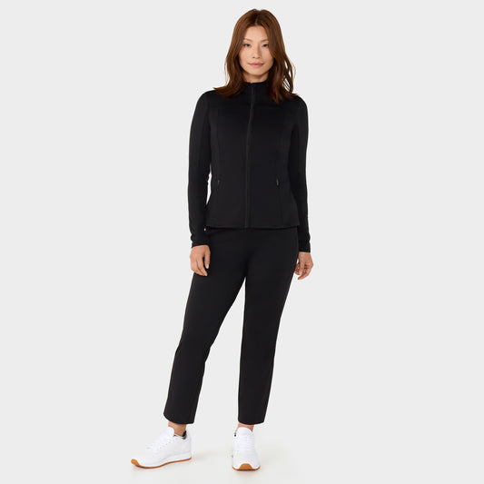 Mock Neck Full Zip Jacket | Tops > Jackets | Tavi – Tavi Active