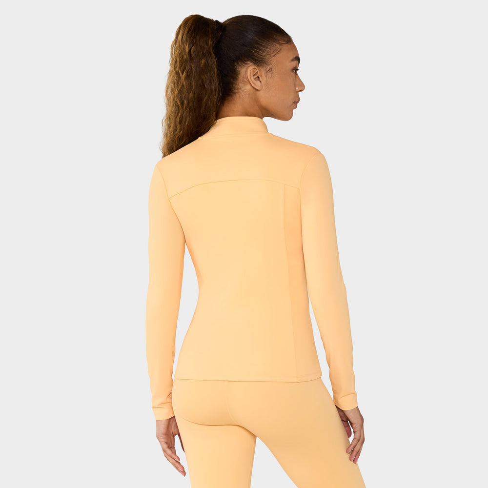 Mock Neck Full Zip Jacket | Tops > Jackets | Tavi – Tavi Active