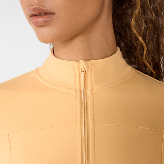 Mock Neck Full Zip Jacket | Tops > Jackets | Tavi – Tavi Active