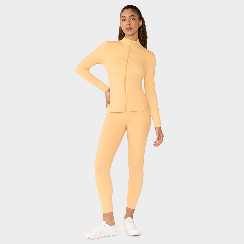Mock Neck Full Zip Jacket | Tops > Jackets | Tavi – Tavi Active