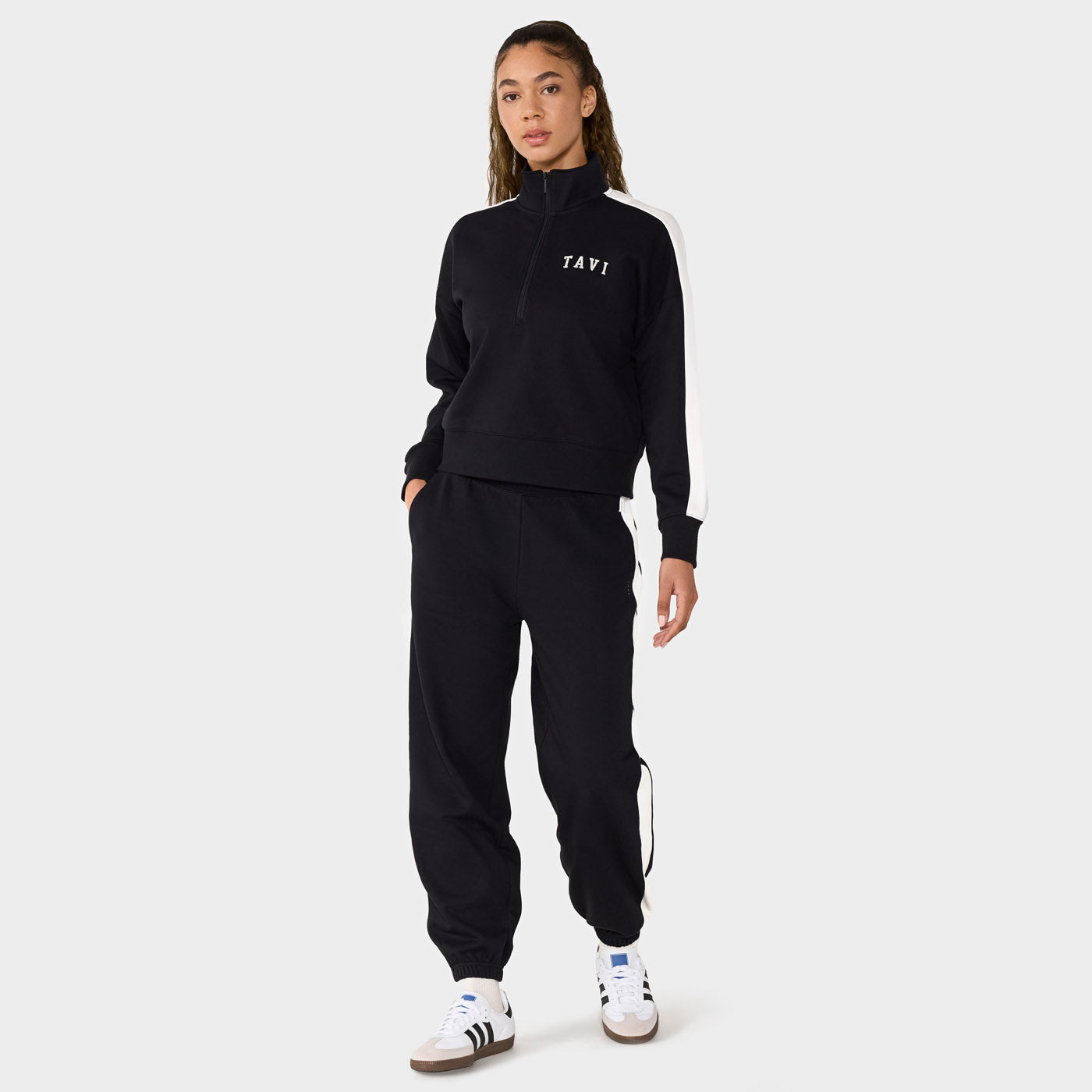 French Terry Contrast Sweatpant | Bottoms > Pants | Tavi – Tavi Active