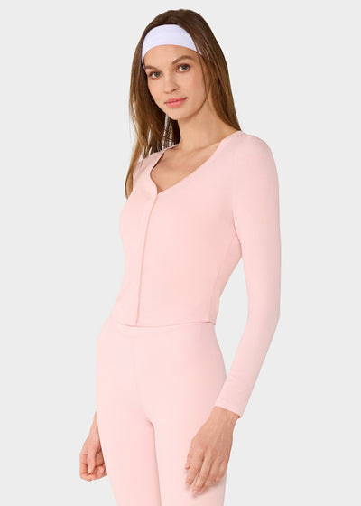 Fitted Rib Cardigan | Tops > Sweaters & Hoodies | Tavi – Tavi Active