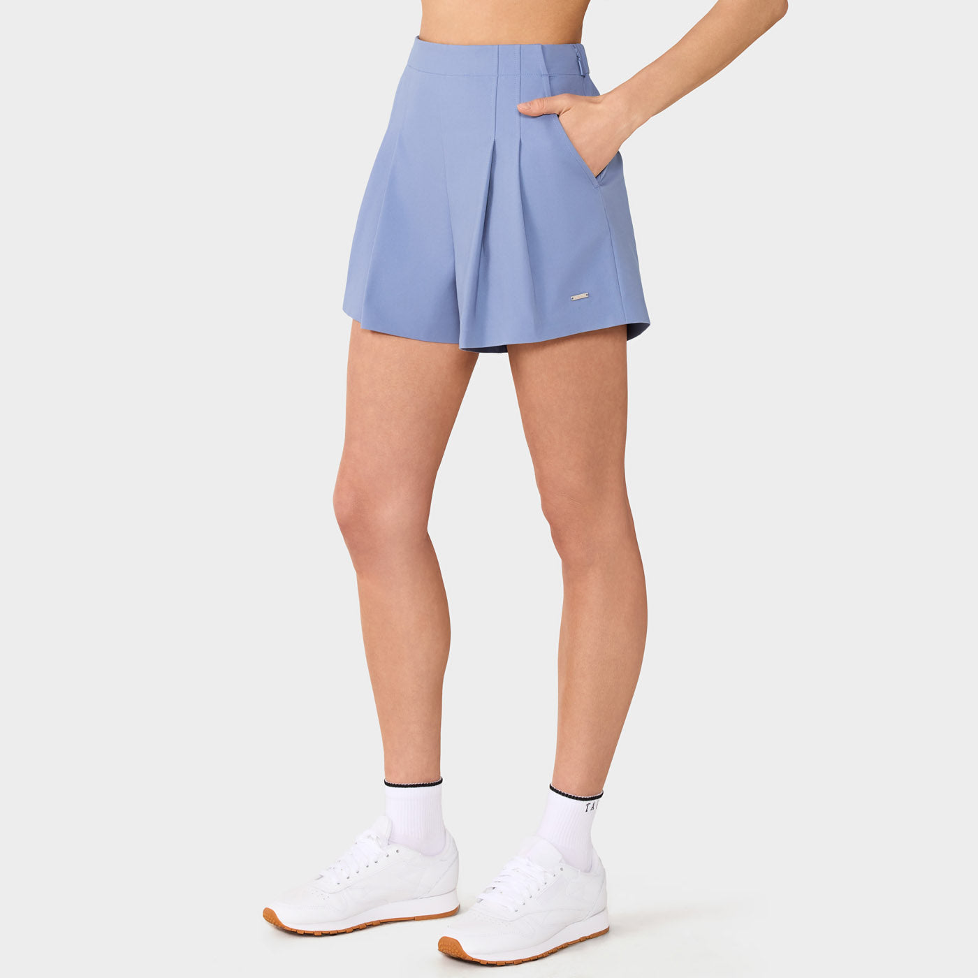 Pleated Tennis Short | Bottoms > Biker Shorts | Tavi – Tavi Active