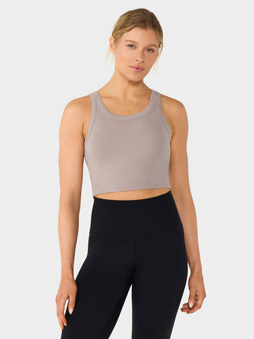 Ribbed Crop Tank | Tops > Tanks | Tavi – Tavi Active