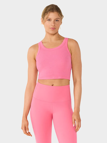 Ribbed Crop Tank | Tops > Tanks | Tavi – Tavi Active