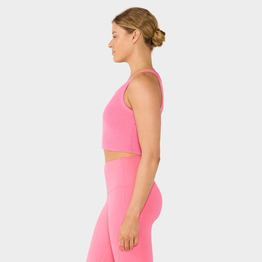 Ribbed Crop Tank | Tops > Tanks | Tavi – Tavi Active