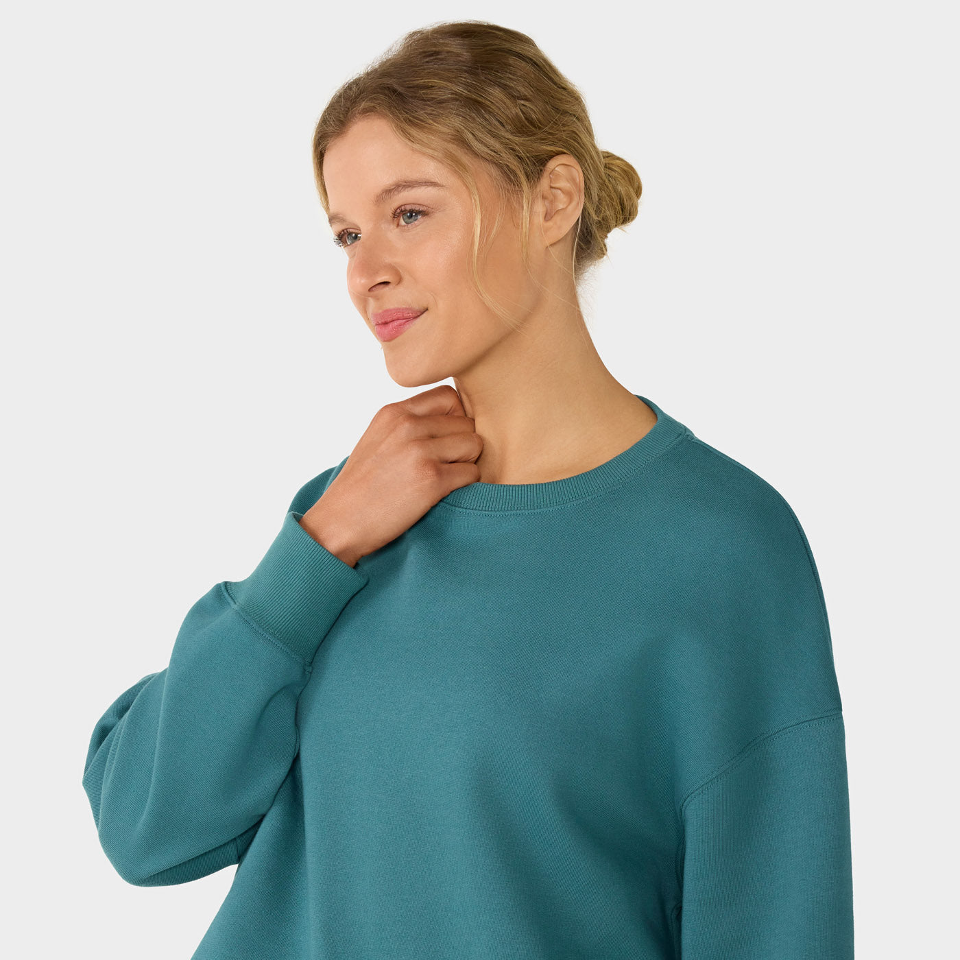 Crewneck French Terry Sweatshirt | Tops > Sweaters & Hoodies | Tavi – Tavi Active