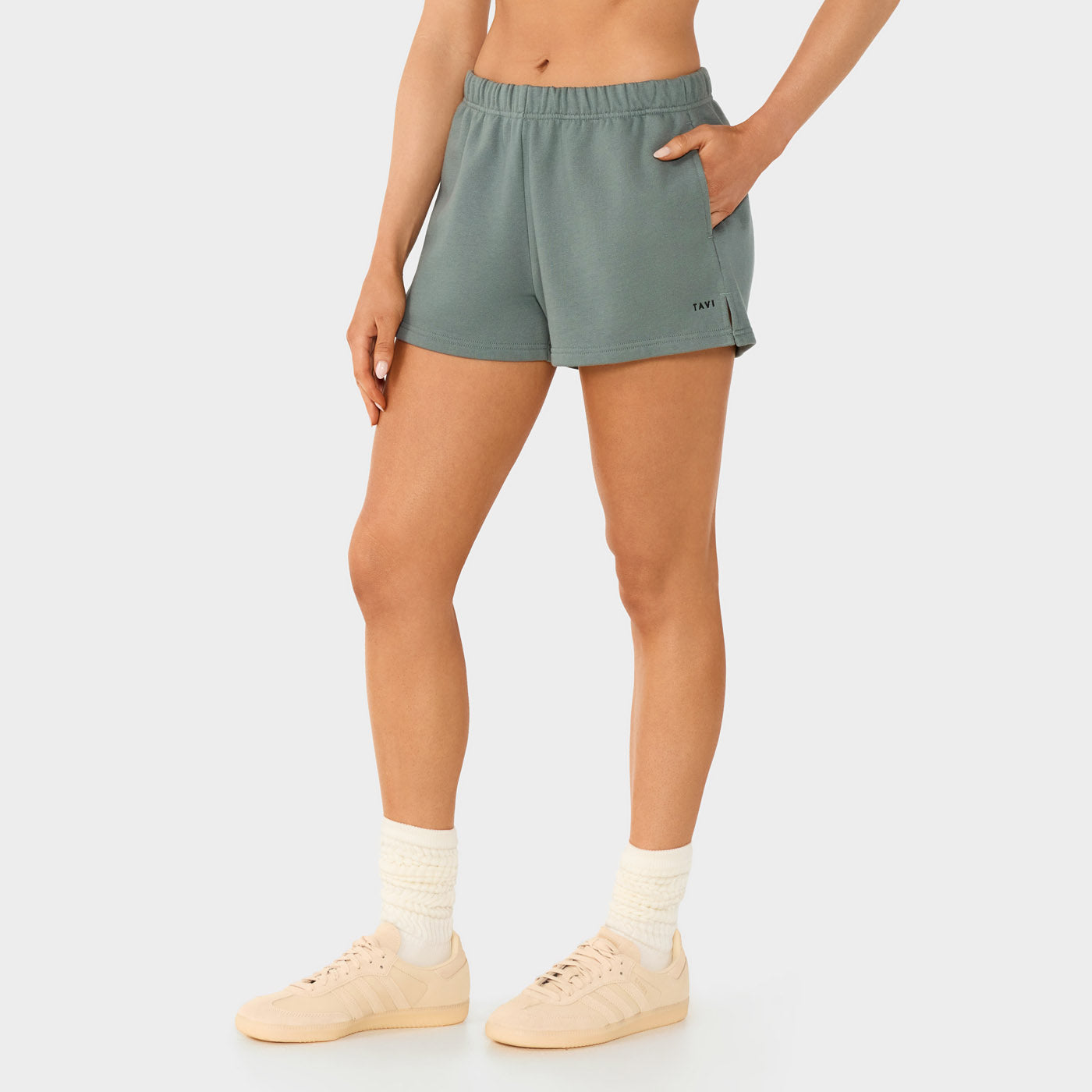 French Terry Sweat Short | Bottoms > Biker Shorts | Tavi – Tavi Active