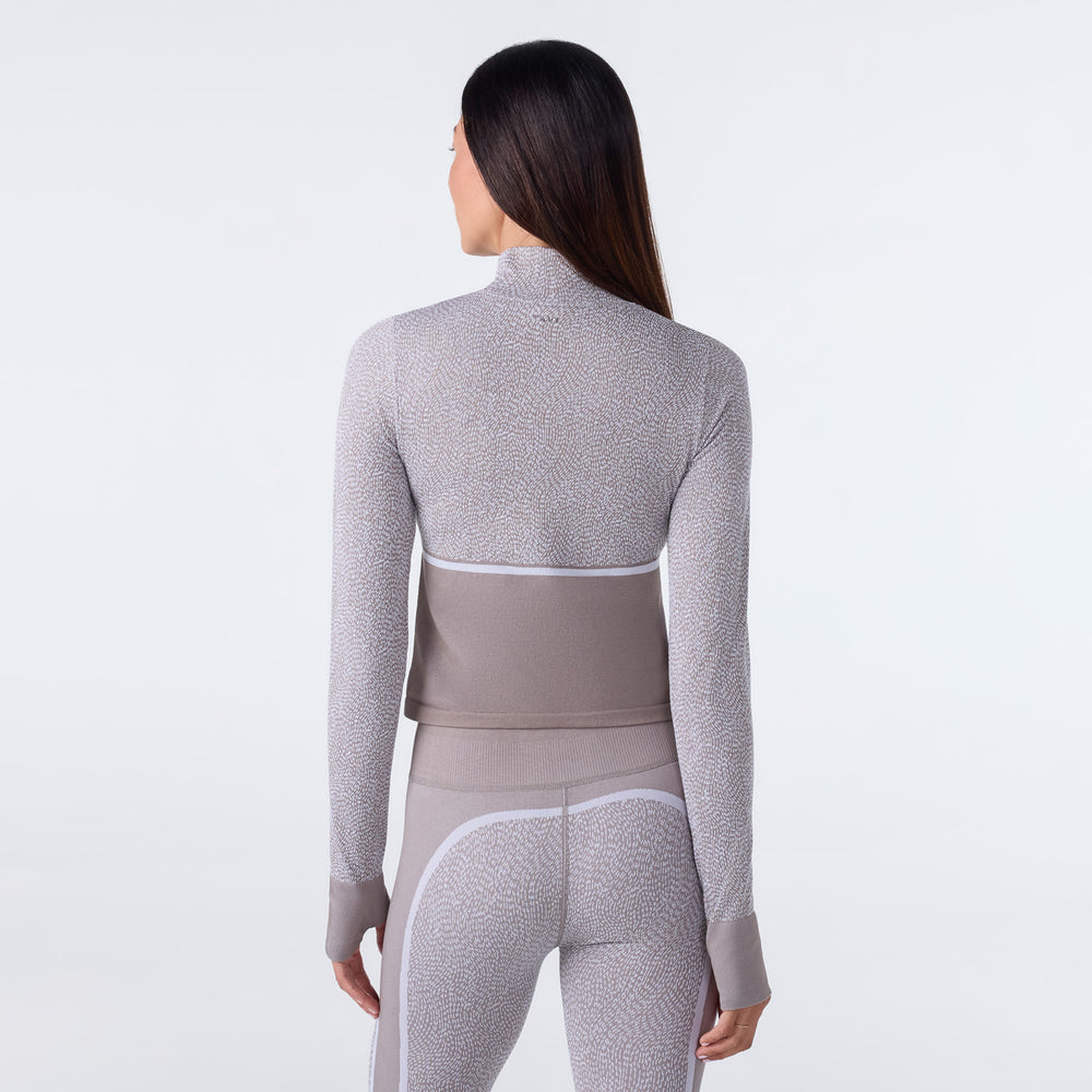 Seamless Jacquard Long Sleeve | Tops > Long Sleeve | Tavi – Tavi Active