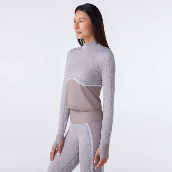 Seamless Jacquard Long Sleeve | | Tavi – Tavi Active