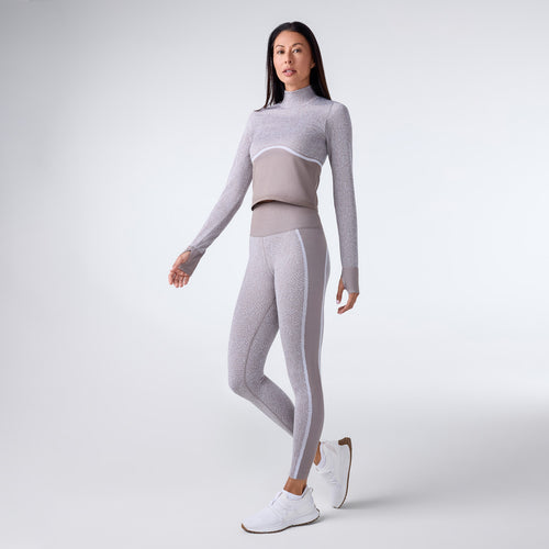 Seamless Jacquard 7/8 Rib Leggings | Bottoms > Leggings | Tavi – Tavi Active