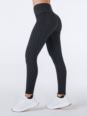 Seamless Diamond Textured 7/8 Leggings | Bottoms > Leggings | Tavi – Tavi Active