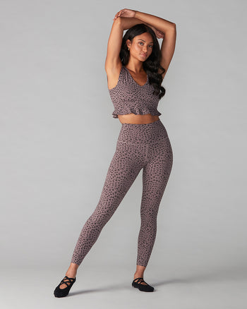 # High Waisted 7/8 Leggings * | Bottoms > Leggings | Tavi – ToeSox | Tavi | Vooray