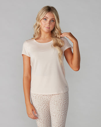 # Cap Sleeve Tee * | Tops > Short Sleeve | Tavi – ToeSox | Tavi | Vooray