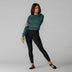 # Renew Waffle Knit Crop Long Sleeve * | Tops > Sweaters & Hoodies | Tavi – ToeSox | Tavi | Vooray