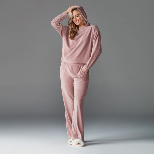 # Brushed Rib Pullover Hoodie * | Tops > Sweaters & Hoodies | Tavi – ToeSox | Tavi | Vooray