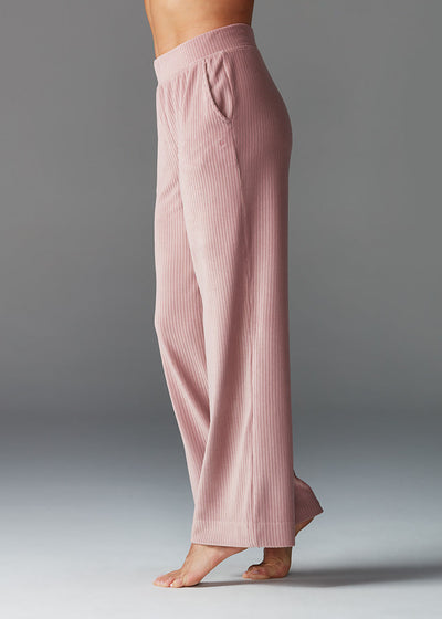 # Wide Leg Brushed Rib Pant * | Bottoms > Pants | Tavi – ToeSox | Tavi | Vooray
