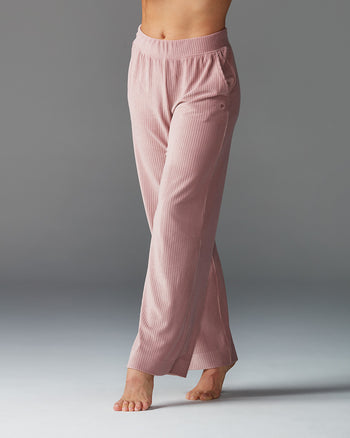 # Wide Leg Brushed Rib Pant * | Bottoms > Pants | Tavi – ToeSox | Tavi | Vooray