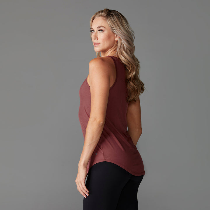 # Classic Henley Tank * | Tops > Tanks | Tavi – ToeSox | Tavi | Vooray